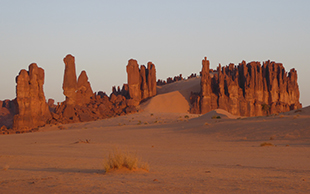 Felsformationen bei Archei im Ennedi, Tschad
